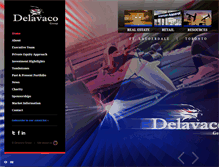 Tablet Screenshot of delavaco.com